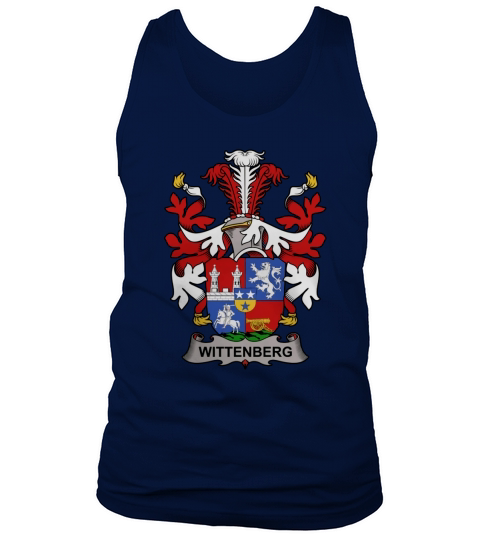 Wittenberg Family Crest Swedish Family Crests - Coffee Mug (colored) Tank Top Unisex