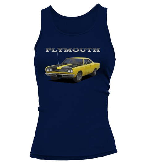 1969 Plymouth Road Runner Yellow Tank top Woman