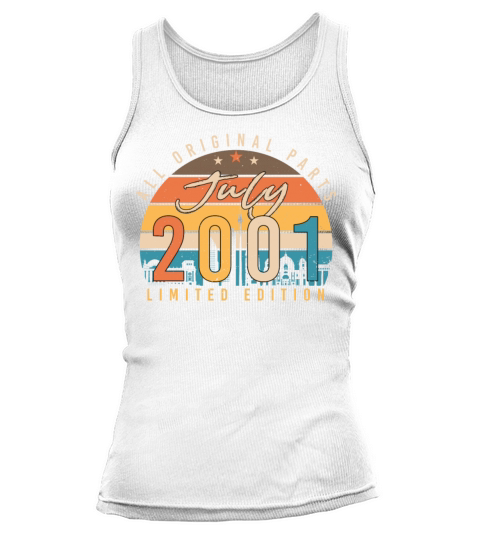 2001 July Retro Tank top Woman