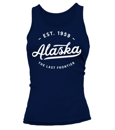 Alaska The Last Frontier Classic Vintage Retro Est Tank top Woman