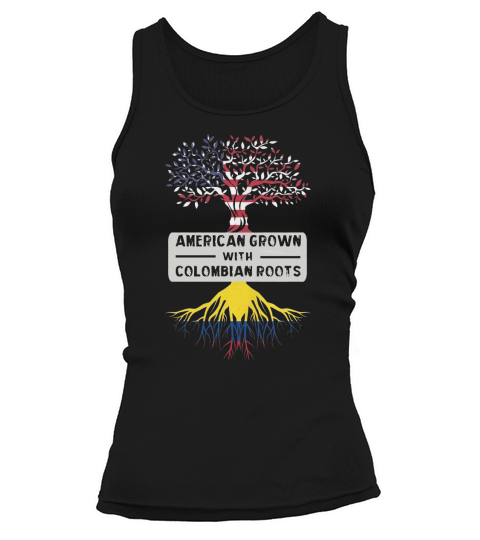 American Grown With Colombian Roots Tank top Woman