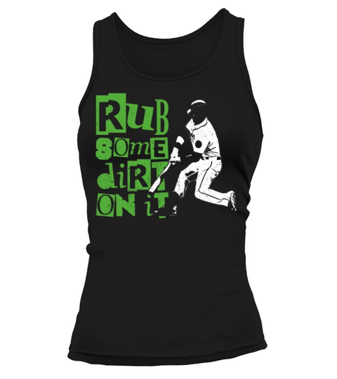 Baseball Fan Vintage Batter Rub Tank top Woman