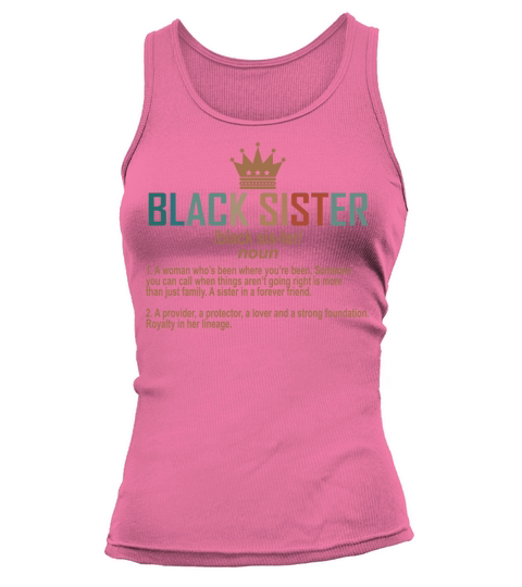 Black Sister Definition Vintage Tank top Woman