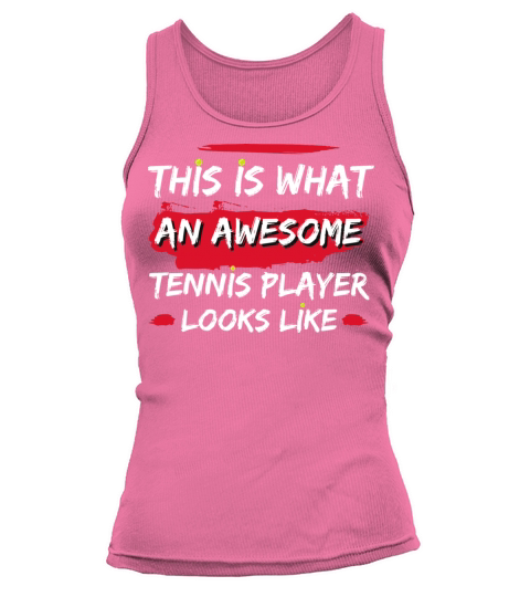 Cool tennis player Tank top Woman