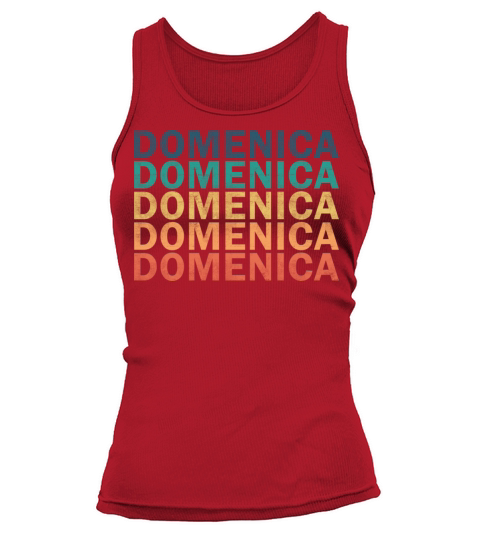 Domenica Name T Shirt - Domenica Vintage Retro Nam Tank top Woman