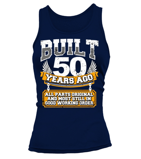 Funny 50th Birthday Shirt Saying Age 50 Year Joke Tank top Woman