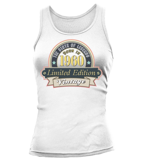 Idea for a gift to those who were born in 1960 Tank top Woman