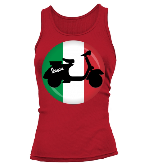 ITALIA VESPA SCOOTER T SHIRT Tank top Woman