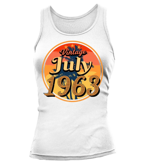 July 1963 Vintage Tank top Woman