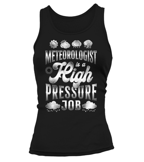 Meteorologist Weather Forecast Tank top Woman