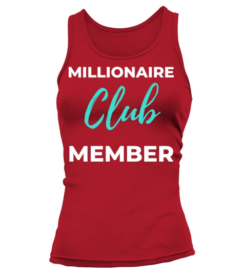 Millionaire Club Member Tank top Woman