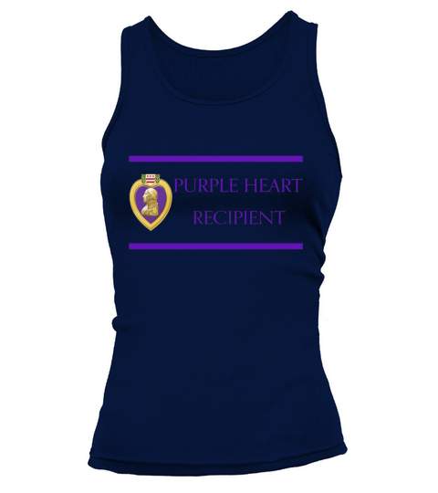 Purple Heart Medal Recipient US Military Decoration Tshirt Tank top Woman