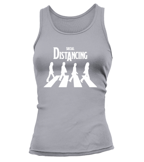 SOCIAL DISTANCING ROAD THE BEATLE Tank top Woman