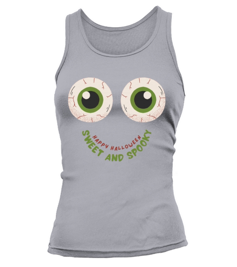 Sweet and spooky funny Halloween t-shirts for you Tank top Woman