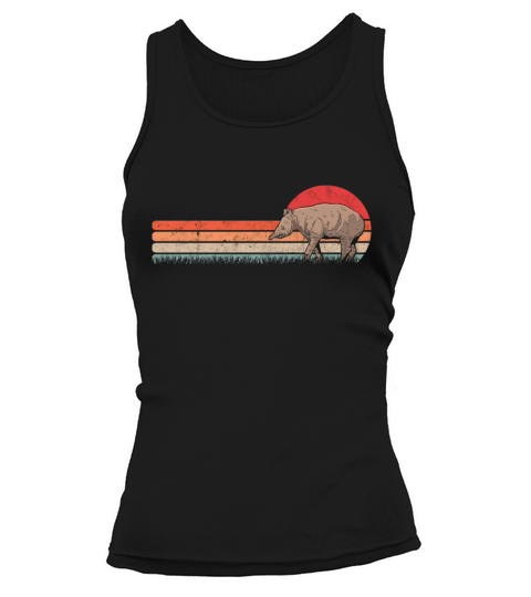 Tapir Retro Flatland Vintage Tank top Woman