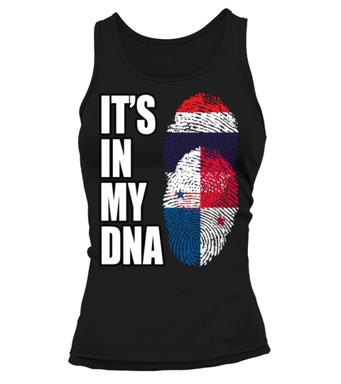 Thai And Panamanian Vintage Heritage DNA Flag Tank top Woman