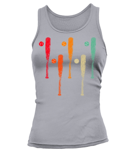 Vintage Baseball Theme Sports Baseball Tank top Woman