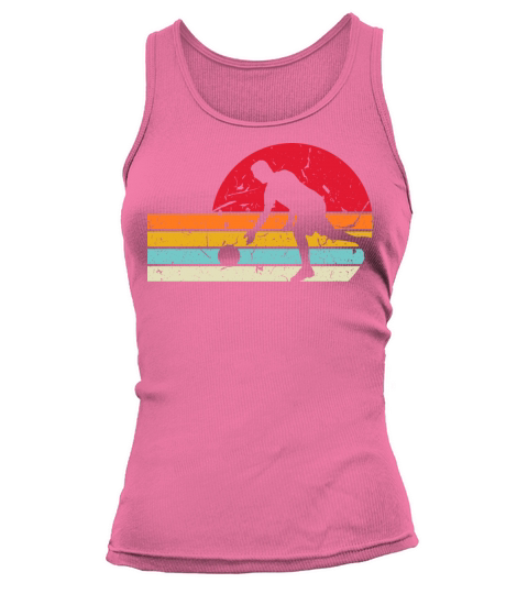 Vintage Bowling Design for Bowler Retro Tank top Woman