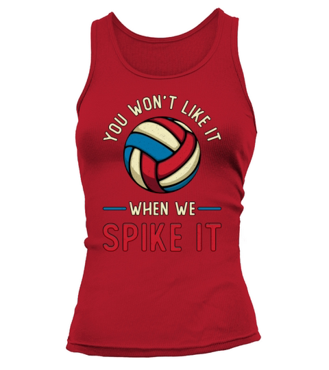 Volleyball Player You Wont Like It Beach Vintage Tank top Woman