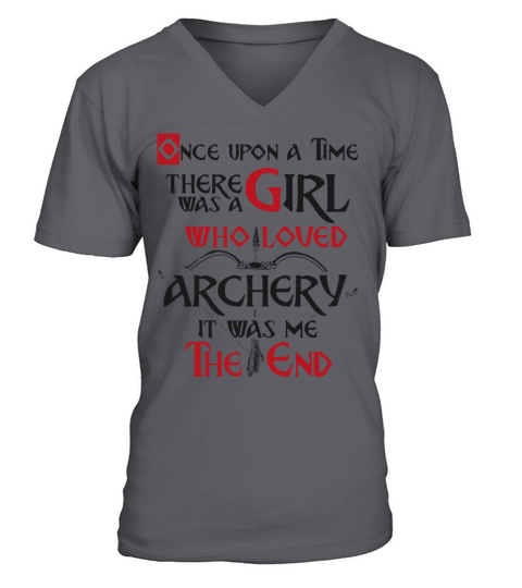 Archery Bow Archer Vintage Once V-Neck T-shirt