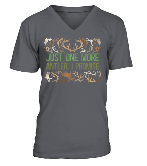 Buck Deer Hunting Hunter Vintage V-Neck T-shirt