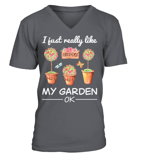 Garden Gardener Hobby Gardener Saying Gift V-Neck T-shirt