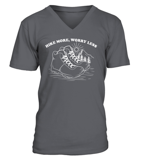 HIKE MORE WORRY LESS V-Neck T-shirt