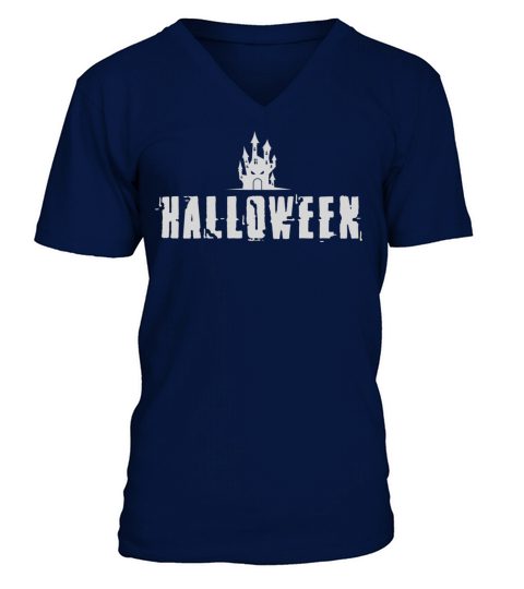 house magic halloween vintage V-Neck T-shirt