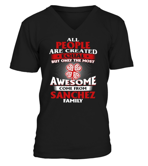 Its a Sanchez Thing You Wouldnt Understand - Name Custom T-Shirts V-Neck T-shirt