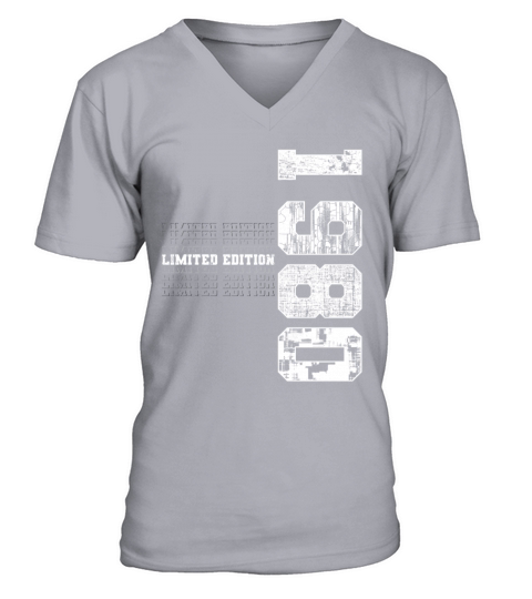 Limited Edition 1980 Grunge Birthday 1980 Gift V-Neck T-shirt