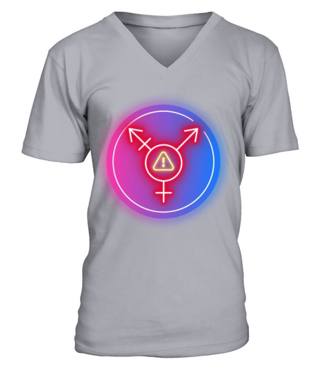 Pride Warning V-Neck T-shirt