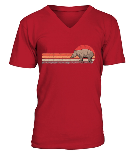Tapir Retro Flatland Vintage V-Neck T-shirt