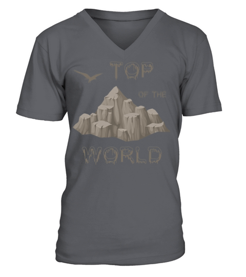 Top of the world V-Neck T-shirt