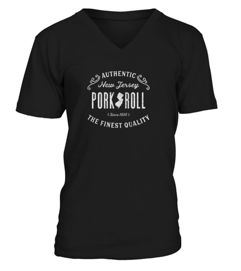 Vintage New Jersey Pork Roll T-Shirt V-Neck T-shirt