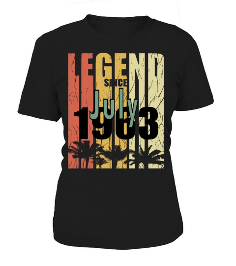 Birth Month July 1963 Vintage Women's T-Shirt
