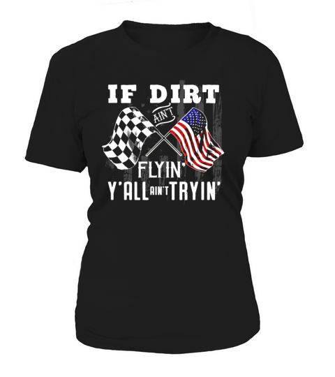dirt track racing motocross stock car racing t-shirts gift Women's T-Shirt