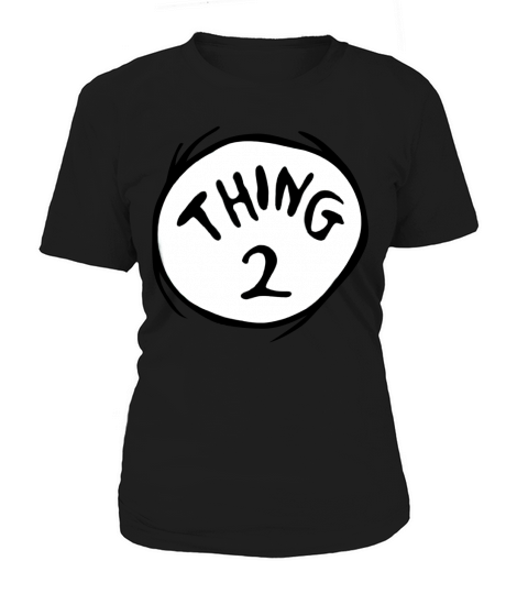 Dr Seuss Thing 2 Emblem RED Women's T-Shirt