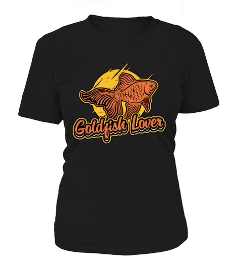 Goldfish Lover Aquarium Vintage Retro Animal Fish Women's T-Shirt
