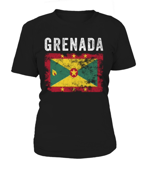 Grenada Flag Distressed - Grenadian Flag Women's T-Shirt