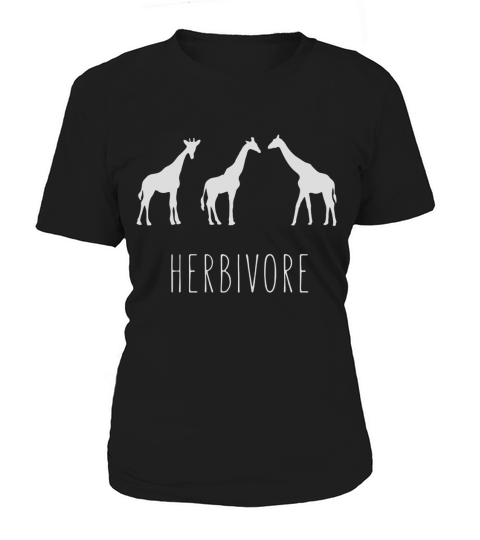 Herbivore vegan giraffe t-shirt for men and women Women's T-Shirt