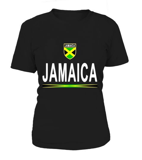 Jamaica Soccer T-Shirt - Jamaican Retro Football Jersey 2017 Women's T-Shirt