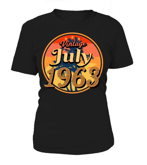 July 1963 Vintage Women's T-Shirt