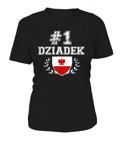 Mens Number One Dziadek! Vintage Polish Grandfather T-Shirt Women's T-Shirt