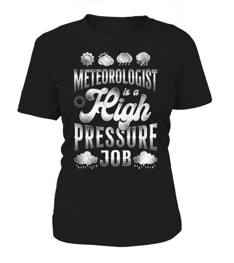 Meteorologist Weather Forecast Women's T-Shirt