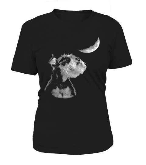 MINIATURE SCHNAUZER MOON LIMTED EDITION Women's T-Shirt