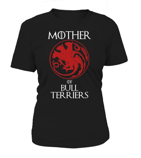 Mother Of Bull Terriers Dragon Style Gift Women's T-Shirt