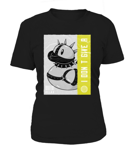 Punk rubber duck toy Sarcasm Quote Women's T-Shirt