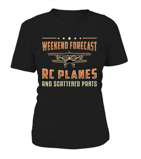 RC Plane Aircraft Pilot Weekend Forecast RC Planes Women's T-Shirt