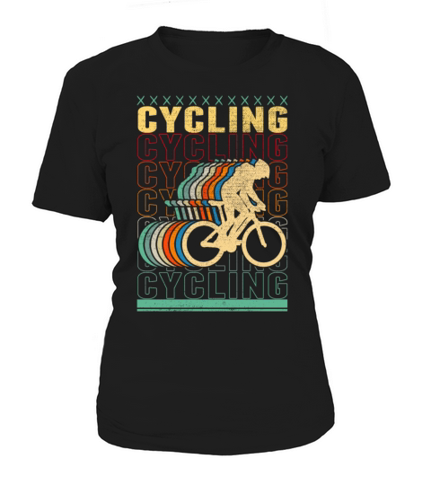 Retro Cycling Sports Lover Cyclist Women's T-Shirt