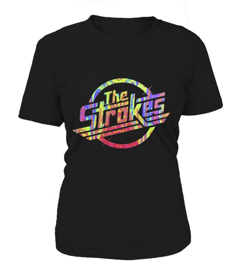 The Strokes Psychedelic Logo Women's T-Shirt
